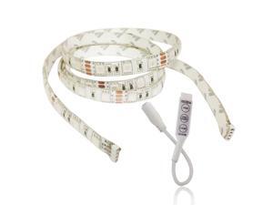 RGB LED Super Value Kit - Kit Includes: 3.3ft (1m) Waterproof RGB LED Strip Lights (60LEDs) + 1pc Inline RGB LED Controller RGB LED Super Value Kit - Kit Includes: 3.3ft (1m) Waterproof RGB LED Strip Lights (60LEDs) + 1pc Inline RGB LED Controller