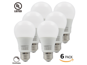 6-Pack 110V 9W Dimmable A19 LED Bulb - 60W Equivalent UL-listed Daylight LED A19 Light Bulb - 850lm E26/E27 Base A19 Bulb for Home, Residential, Commercial, General Lighting 6-Pack 110V 9W Dimmable A19 LED Bulb - 60W Equivalent UL-listed Daylight LED A19 Light Bulb - 850lm E26/E27 Base A19 Bulb for Home, Residential, Commercial, General Lighting