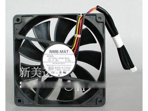 Original NMB-MAT 4710KL-04W-B59 12025 2Blls Bearing Cooling fan with 12V 0.72A 114.7CFM 2800RPM 41.5dbA 3 Wires 3Pins Original NMB-MAT 4710KL-04W-B59 12025 2Blls Bearing Cooling fan with 12V 0.72A 114.7CFM 2800RPM 41.5dbA 3 Wires 3Pins