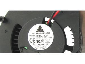 Delta BFB0712H DC Cooling fan with 12V 0.35A 75X120X25MM 2 Wires 2 Pins For EN6800Ultra/2DT Quadro FX 580 Delta BFB0712H DC Cooling fan with 12V 0.35A 75X120X25MM 2 Wires 2 Pins For EN6800Ultra/2DT Quadro FX 580