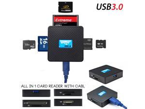 USB 3.0 Card Reader - High Speed USB 3.0 All in 1 SD TF CF XD M2 MS Flash Memory Card Reader Adapter USB 3.0 Card Reader - High Speed USB 3.0 All in 1 SD TF CF XD M2 MS Flash Memory Card Reader Adapter