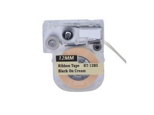 Nextpage® 1/2" Ribbon LC Cartridge compatible for Epson LC-4JBK5 Black on Beige for LabelWorks LW400/700/600P/1000P (RT-12B5) Nextpage® 1/2" Ribbon LC Cartridge compatible for Epson LC-4JBK5 Black on Beige for LabelWorks LW400/700/600P/1000P (RT-12B5)