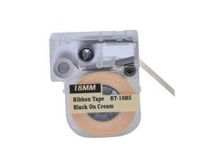 Nextpage® Black on Beige Ribbon LC Cartridge 3/4-Inch compatible for Epson LabelWorks LW400/700/600P/1000P (RT-18B5) Nextpage® Black on Beige Ribbon LC Cartridge 3/4-Inch compatible for Epson LabelWorks LW400/700/600P/1000P (RT-18B5)