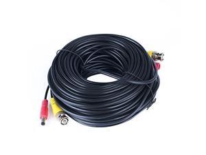 Surveillance Camera Cables BNC+DC50 150ft All-in-One BNC Video and Power Cable Wire Cord with Connector for CCTV DVR Security Camera Cables Surveillance Camera Cables BNC+DC50 150ft All-in-One BNC Video and Power Cable Wire Cord with Connector for CCTV DVR Security Camera Cables