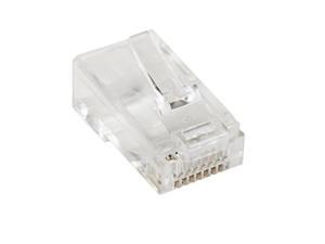 Cat 5e RJ45 Solid Modular Plug Connector - 50 Pack Cat 5e RJ45 Solid Modular Plug Connector - 50 Pack