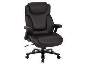 Big and Tall Deluxe High Back Bonded Leather Executive Chair with Padded Flip Arms Big and Tall Deluxe High Back Bonded Leather Executive Chair with Padded Flip Arms