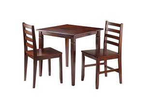 Kingsgate 3-Pc Dinning Table with 2 Hamilton Ladder Back Chairs Kingsgate 3-Pc Dinning Table with 2 Hamilton Ladder Back Chairs