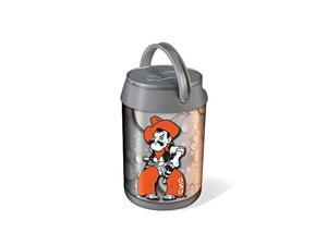 Mini Can Cooler - Silver/Gray (Oklahoma State Cowboys) Digital Print Mini Can Cooler - Silver/Gray (Oklahoma State Cowboys) Digital Print