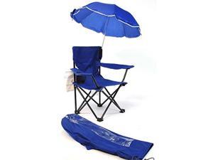 Beach Baby Kids Camp Chair with Carry Umbrella and matching tote bag Royal Blue Beach Baby Kids Camp Chair with Carry Umbrella and matching tote bag Royal Blue
