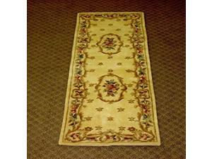 Ruby 8904 Ivory Fleur-De-Lis Aubusson size - 2 ft.3 Inches by 7 ft.6 Inches Runner Ruby 8904 Ivory Fleur-De-Lis Aubusson size - 2 ft.3 Inches by 7 ft.6 Inches Runner