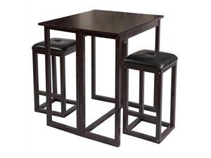 Bay Shore Collection Expandable Table and Stools -Espresso Bay Shore Collection Expandable Table and Stools -Espresso