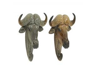 Ps Bufflo Wall Hook 2 Asst 7 Inches Width, 8 Ps Bufflo Wall Hook 2 Asst 7 Inches Width, 8