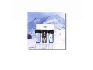 Crystal Quest CQE-WH-01106 Whole House Triple Water Filter System Crystal Quest CQE-WH-01106 Whole House Triple Water Filter System