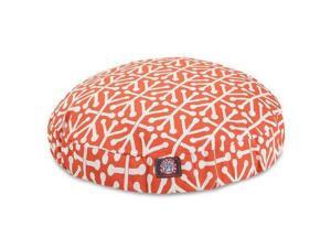 Orange Aruba Large Round Pet Bed Orange Aruba Large Round Pet Bed