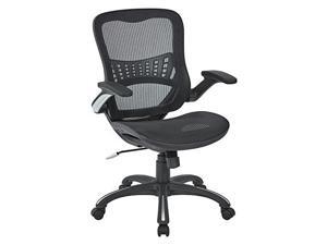 Mesh Seat and Back Manager’s Chair in Black Mesh Mesh Seat and Back Manager’s Chair in Black Mesh