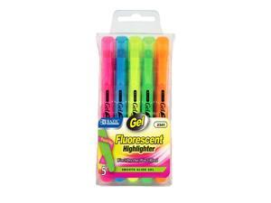 BAZIC 5 Fluorescent Gel Highlighter BAZIC 5 Fluorescent Gel Highlighter