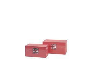 Danes Pink Boxes - Set of 2 Danes Pink Boxes - Set of 2