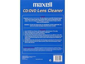 MAXELL DVD LASER LENS CLEANER MAXELL DVD LASER LENS CLEANER