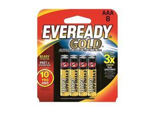 A92BP-8 Eveready Gold AAA Batteries 8pk A92BP-8 Eveready Gold AAA Batteries 8pk