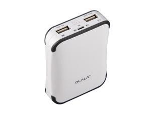 OLALA G2 6600mAh Dual-Port Mobile Power Bank Backup External Battery Charger For iPhone 6, 6 Plus 5S 5C 5 4 4S, Galaxy S5 S4 S3 Note 3, 4, Nexus 6, 9, HTC One M8, Nokia Lumia 520, 1020 - White OLALA G2 6600mAh Dual-Port Mobile Power Bank Backup External Battery Charger For iPhone 6, 6 Plus 5S 5C 5 4 4S, Galaxy S5 S4 S3 Note 3, 4, Nexus 6, 9, HTC One M8, Nokia Lumia 520, 1020 - White