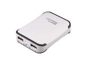 OLALA G2 6600mAh Dual-Port Mobile Power Bank External Portable Battery Charger For iPhone 7/6/6s Plus 5S 5C 5, 4, Galaxy S5 S4 S3 Note 3, 4, Nexus 9, HTC One M8, Nokia Lumia 520, 1020, Moto X - White OLALA G2 6600mAh Dual-Port Mobile Power Bank External Portable Battery Charger For iPhone 7/6/6s Plus 5S 5C 5, 4, Galaxy S5 S4 S3 Note 3, 4, Nexus 9, HTC One M8, Nokia Lumia 520, 1020, Moto X - White