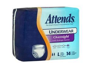 Attends Underwear Overnight Large - 4 pks of 14 Attends Underwear Overnight Large - 4 pks of 14