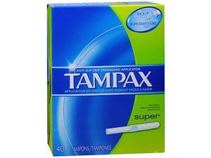 Tampax Flushable Super Tampons - 40 ea Tampax Flushable Super Tampons - 40 ea