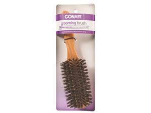 Wood Flair Hair Brush-Boar Bristles, Wooden - 1 Pkg Wood Flair Hair Brush-Boar Bristles, Wooden - 1 Pkg