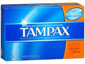 Tampax Tampons Super Plus - 10 ct Tampax Tampons Super Plus - 10 ct