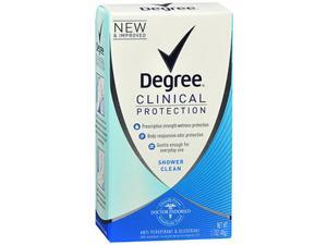 Degree Women Clinical Protection Anti-Perspirant Deodorant TriSolid Shower Clean - 1.7 oz Degree Women Clinical Protection Anti-Perspirant Deodorant TriSolid Shower Clean - 1.7 oz