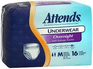 Attends Underwear Overnight Medium - 4 pks of 16 Attends Underwear Overnight Medium - 4 pks of 16