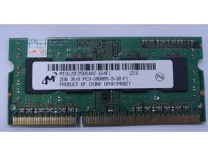 Micron 2GB DDR3 1333 PC3-10600S Sodimm Laptop Memory RAM Micron 2GB DDR3 1333 PC3-10600S Sodimm Laptop Memory RAM