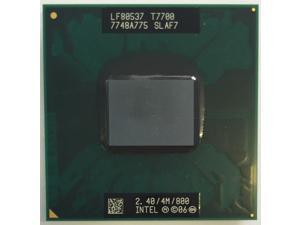 Intel Core2 Duo T7700 2.4GHz SLA43 SLAF7 4MB 800MHz Socket P 478-pin laptop CPU Intel Core2 Duo T7700 2.4GHz SLA43 SLAF7 4MB 800MHz Socket P 478-pin laptop CPU