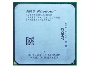 AMD Phenom X3 8450 2.1 GHz Triple-Core Processor HD8450WCJ3BGH 95W Socket AM2+ desktop CPU AMD Phenom X3 8450 2.1 GHz Triple-Core Processor HD8450WCJ3BGH 95W Socket AM2+ desktop CPU