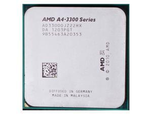 AMD A4-3300 2.5GHz APU with AMD Radeon 6410 HD Graphics Socket FM1 65W Dual-Core Processor desktop cpu AMD A4-3300 2.5GHz APU with AMD Radeon 6410 HD Graphics Socket FM1 65W Dual-Core Processor desktop cpu