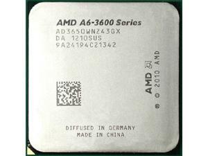 AMD A6-3650 2.6GHz APU with AMD Radeon 6530 HD Graphics Socket FM1 100W Quad-Core Processor desktop CPU AMD A6-3650 2.6GHz APU with AMD Radeon 6530 HD Graphics Socket FM1 100W Quad-Core Processor desktop CPU