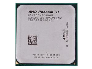 AMD Phenom II X4 955 3.2 GHz L3 Cache 95W Quad-Core Processor Socket AM3 desktop CPU HDX955WFK4DGM AMD Phenom II X4 955 3.2 GHz L3 Cache 95W Quad-Core Processor Socket AM3 desktop CPU HDX955WFK4DGM