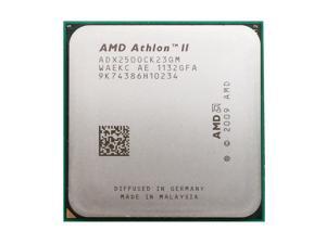 AMD Athlon II X2 250 3.0 GHz 2x1 MB L2 Cache 65W Dual-Core Socket AM3 Desktop Processor AMD Athlon II X2 250 3.0 GHz 2x1 MB L2 Cache 65W Dual-Core Socket AM3 Desktop Processor