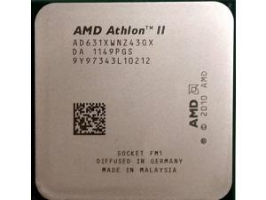 AMD Athlon II X4 631 2.6GHz 4x1 MB L2 Cache Socket FM1 100W Quad-Core Desktop Processor AMD Athlon II X4 631 2.6GHz 4x1 MB L2 Cache Socket FM1 100W Quad-Core Desktop Processor
