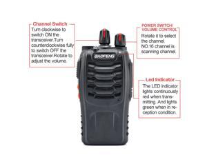 Baofeng 888S UHF 400-470 MHz 2-Way Radio Portable Handheld Talkie 5W 16CH Baofeng 888S UHF 400-470 MHz 2-Way Radio Portable Handheld Talkie 5W 16CH