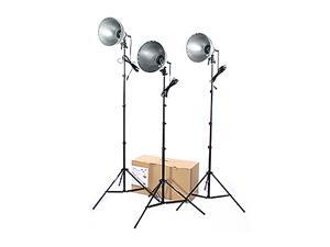 RPS Studio 3 Light Photoflood, Reflector & Stands Studio Kit (RS-4003) RPS Studio 3 Light Photoflood, Reflector & Stands Studio Kit (RS-4003)