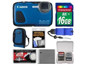 Canon PowerShot D30 Shock & Waterproof GPS Digital Camera with 16GB Card + Case + Battery + Float Strap + Accessory Kit Canon PowerShot D30 Shock & Waterproof GPS Digital Camera with 16GB Card + Case + Battery + Float Strap + Accessory Kit