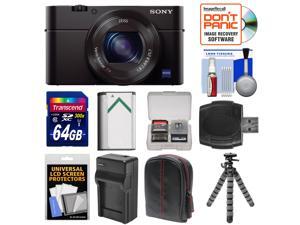 Sony Cyber-Shot DSC-RX100 III Wi-Fi Digital Camera with 64GB Card + Battery & Charger + Case + Flex Tripod + Kit Sony Cyber-Shot DSC-RX100 III Wi-Fi Digital Camera with 64GB Card + Battery & Charger + Case + Flex Tripod + Kit