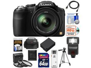 Panasonic Lumix DMC-FZ200 Digital Camera (Black) with 64GB Card + Case + Battery + Flash + 3 Filters + Tripod + HDMI Cable + Accessory Kit Panasonic Lumix DMC-FZ200 Digital Camera (Black) with 64GB Card + Case + Battery + Flash + 3 Filters + Tripod + HDMI Cable + Accessory Kit