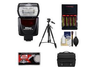 Nikon SB-700 AF Speedlight Flash with Case + Tripod + (4) Batteries & Charger + Cleaning Kit Nikon SB-700 AF Speedlight Flash with Case + Tripod + (4) Batteries & Charger + Cleaning Kit