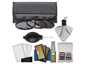 Hoya 62mm II (HMC UV / Circular Polarizer / ND8) 3 Digital Filter Set with Pouch with Nikon Cleaning + Accessory Kit Hoya 62mm II (HMC UV / Circular Polarizer / ND8) 3 Digital Filter Set with Pouch with Nikon Cleaning + Accessory Kit