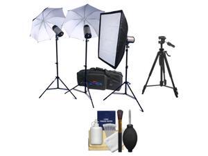 RPS Studio 600 Watt/Second SB-200 Monolite Studio Kit (RS-SB/DLK3) 3 Strobes & Stands, 2 Umbrellas, Soft Box, PC Cords, Wireless Flash Trigger, Case + Tripod RPS Studio 600 Watt/Second SB-200 Monolite Studio Kit (RS-SB/DLK3) 3 Strobes & Stands, 2 Umbrellas, Soft Box, PC Cords, Wireless Flash Trigger, Case + Tripod