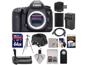 Canon EOS 5D Mark III Digital SLR Camera Body with 64GB Card + Grip + Battery & Charger + Case + Tripod + Kit Canon EOS 5D Mark III Digital SLR Camera Body with 64GB Card + Grip + Battery & Charger + Case + Tripod + Kit