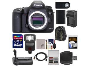 Canon EOS 5D Mark III Digital SLR Camera Body with 64GB Card + Flash + Grip + Battery & Charger + Backpack + Kit Canon EOS 5D Mark III Digital SLR Camera Body with 64GB Card + Flash + Grip + Battery & Charger + Backpack + Kit