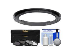 Bower FA-DC67A Adapter Ring for Canon PowerShot SX50, SX520, SX530 & SX60 HS Camera (67mm) with 3 (UV/CPL/ND8) Filters + Cleaning Kit Bower FA-DC67A Adapter Ring for Canon PowerShot SX50, SX520, SX530 & SX60 HS Camera (67mm) with 3 (UV/CPL/ND8) Filters + Cleaning Kit